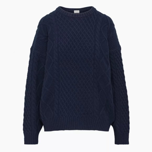 Aritzia Sunday Best Peggy Sweater in Admiral - Picture 1 of 9